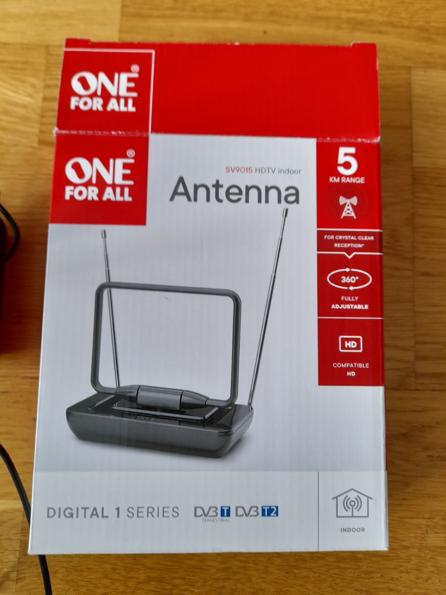 Antena pokojową DVB-T Digital.