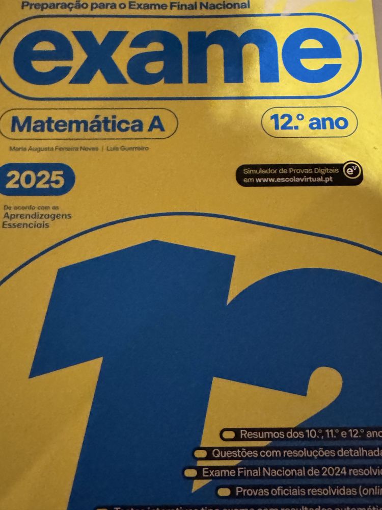Livros preparação exames