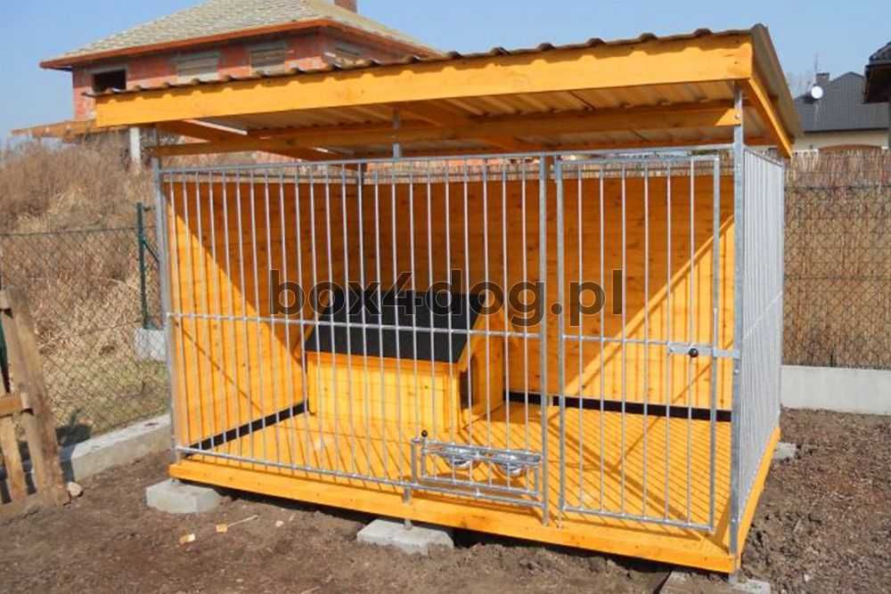 Kojec Dla Psa Boks 3 x 2 Ocynkowany CYNKLAR !MONTAŻ GRATIS
