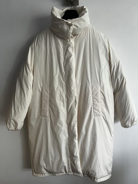 Massimo Dutti kurtka parka płaszcz prochowiec M L puchowa L