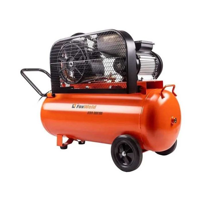 Компресор ремінний FoxWeld 100л 3.2кВт 10атм 430л/хв компрессор PL