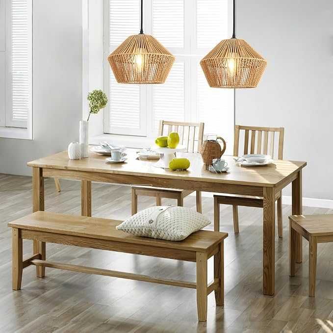 Nowa lampa wisząca / lampka / rattanowa / boho / FORCOSO !A188!