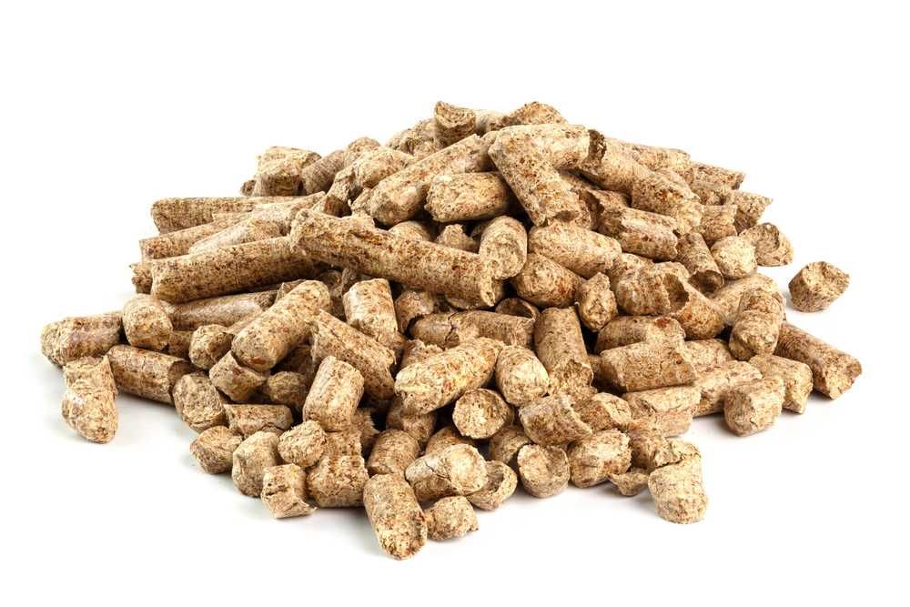 Pellet drzewny pelet drewniany paleta 975kg wysokokaloryczny EN A1 6mm