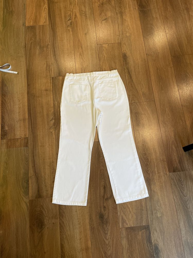 Białe jeansy MARKS & SPENCER