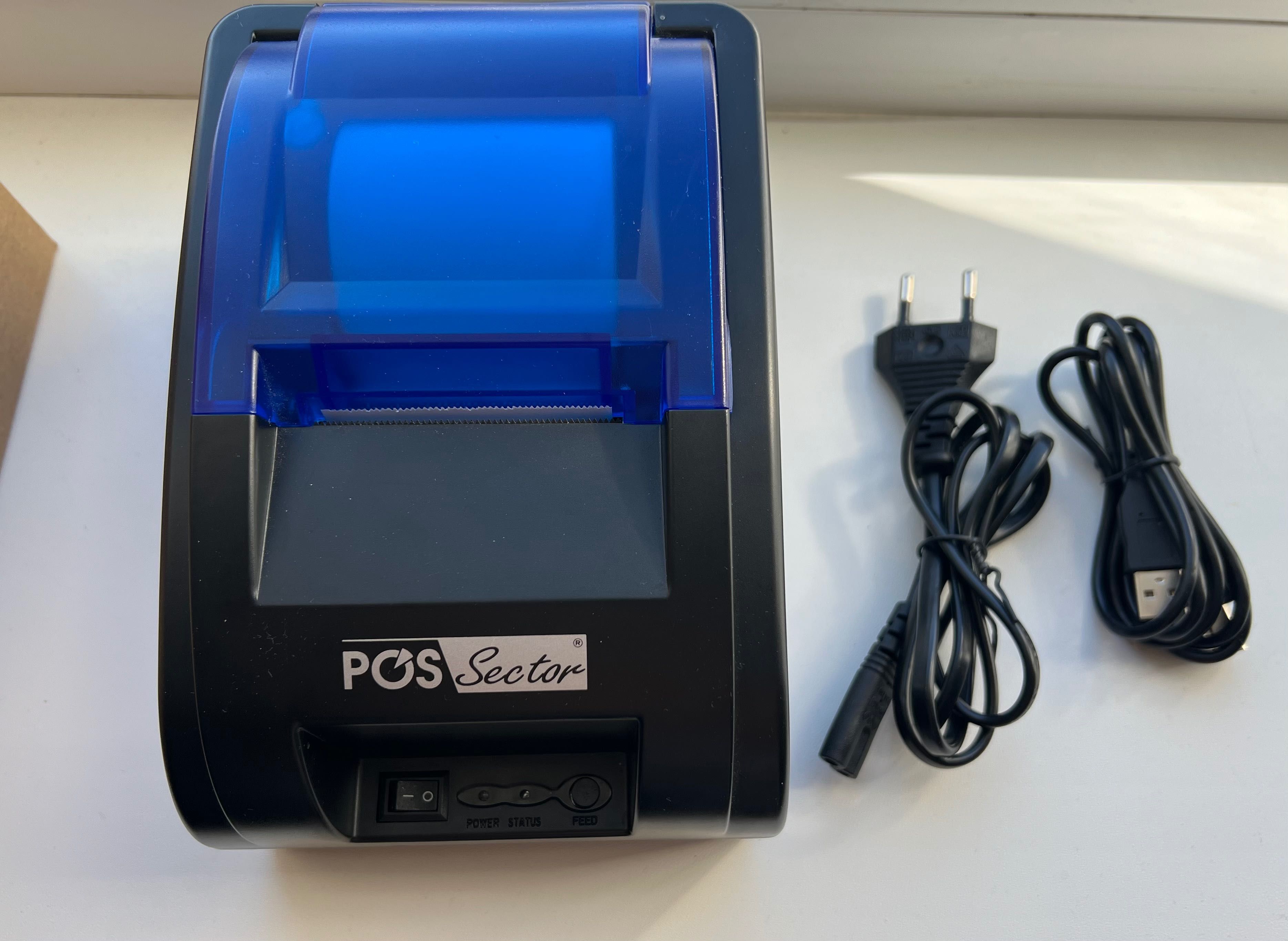 Термо принтер Thermal Printer Pos Sector (usb+ wifi) новый