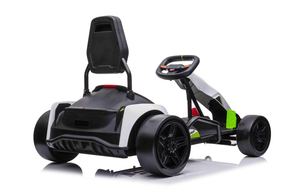 Driftujący 2x150W Auto Gokart na akumulator dla dzieci  Biały