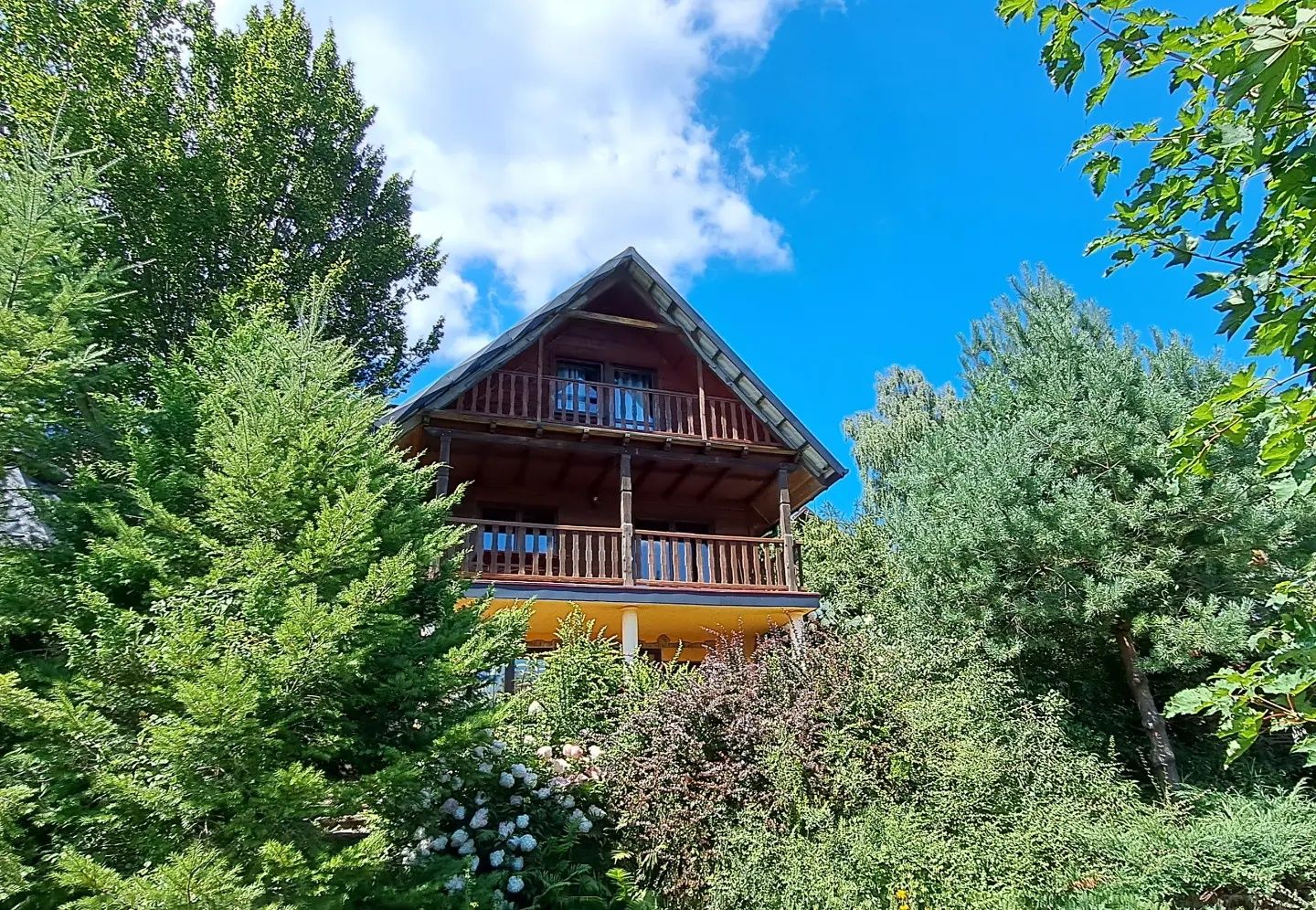 Domek bieszczady jezioro Solińskie Olchowiec Solina