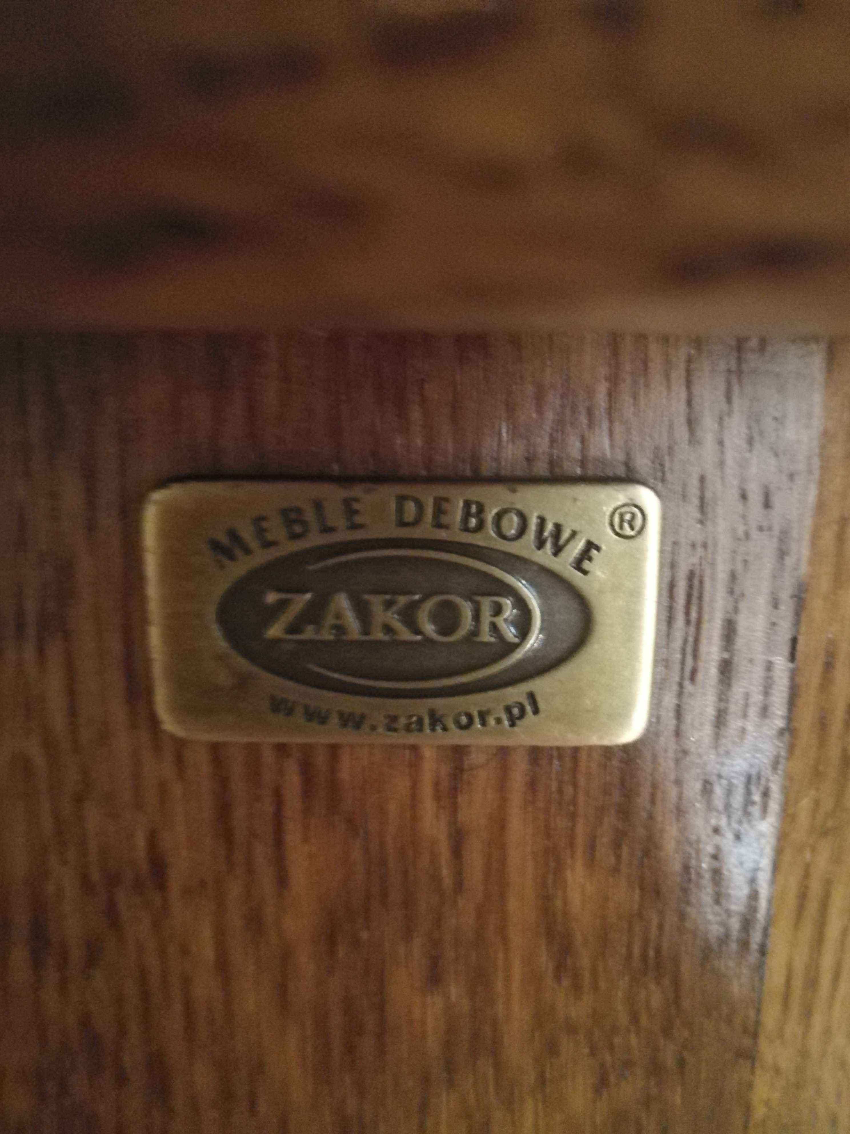 Szafka nocna, dębowa, Zakor, Tilburg.