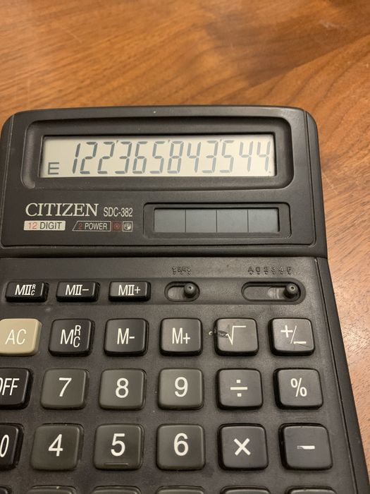 Kalkulator Citizen SD382