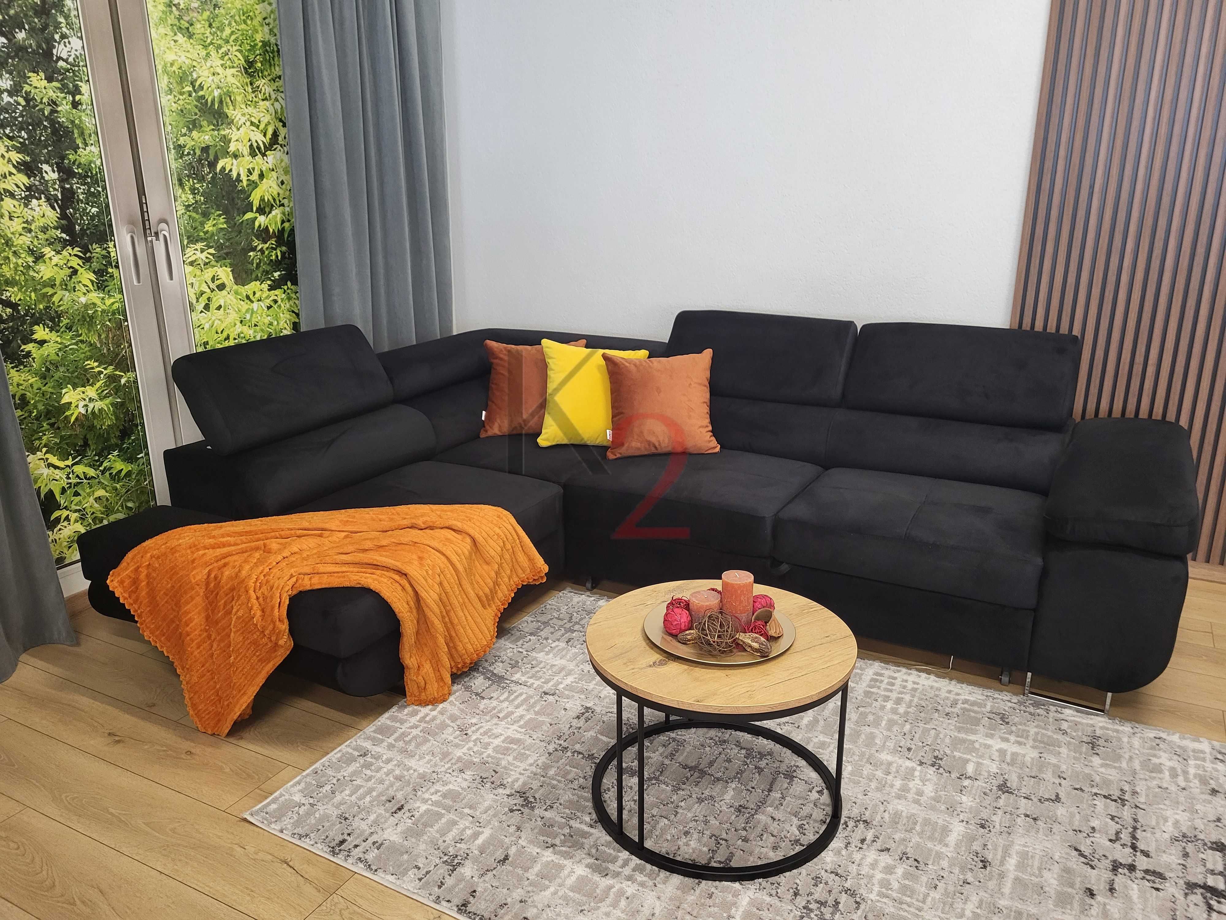Narożnik Arteon POD WYMIAR Kanapa Sofa Rogówka Łóżko Usb + GRATIS