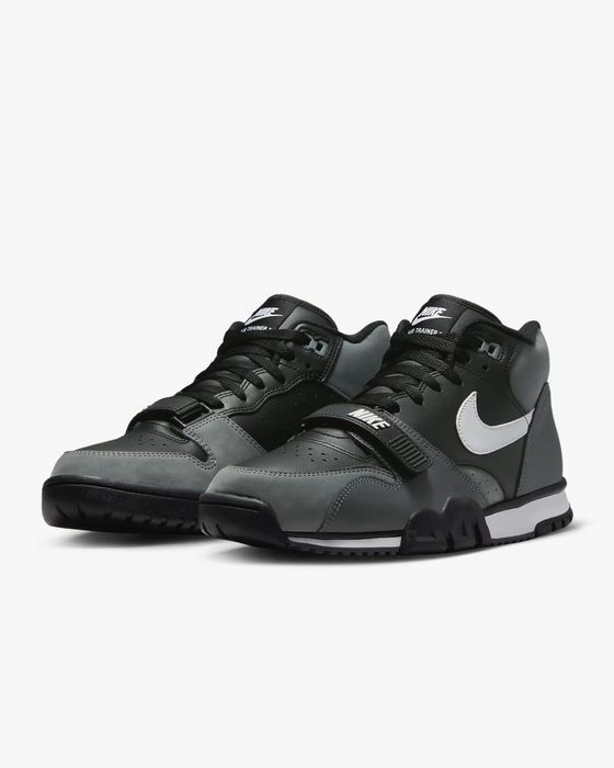 Кросівки Nike Air Trainer 1 Black Grey Найк Трейнер чорні оригінал