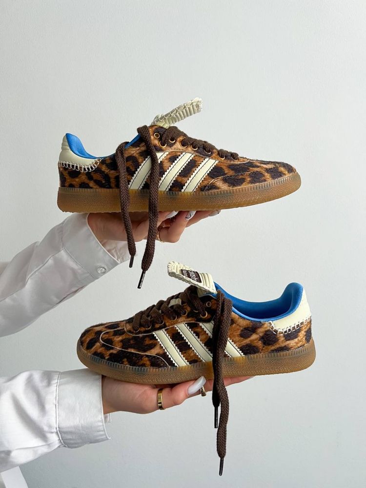 Adidas Wales Bonner x Samba Pony Leopard