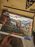 Puzzle Jurassic World. Clementoni.  Stan bardzo dobry