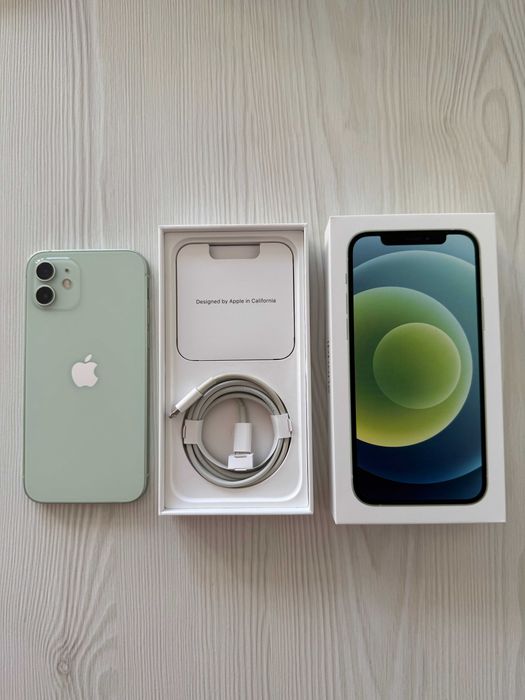 В ідеальному стані APPLE iPhone 12 64Gb Green Зелений + ПОДАРУНОКИ