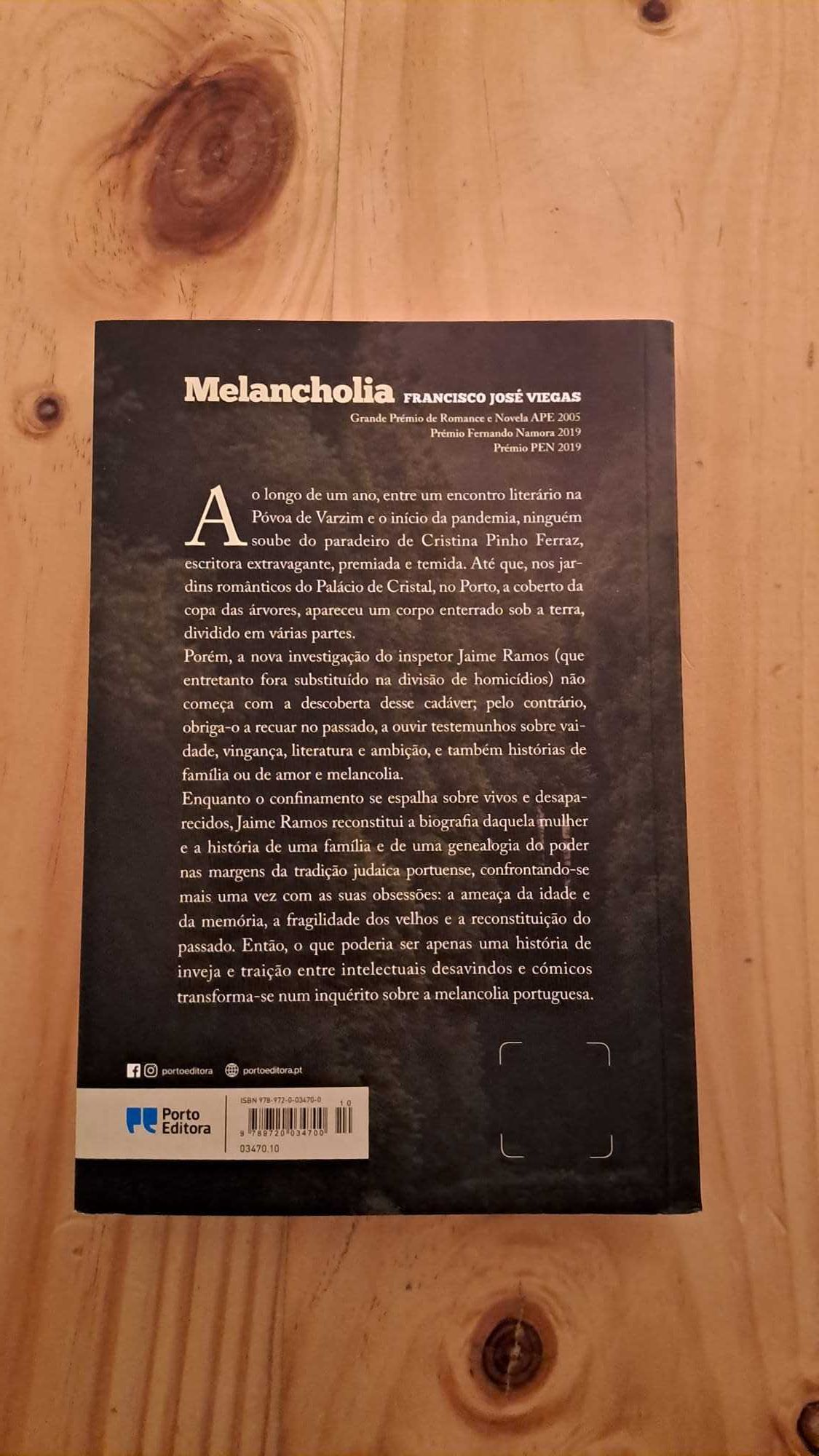Melancholia de Francisco José Viegas