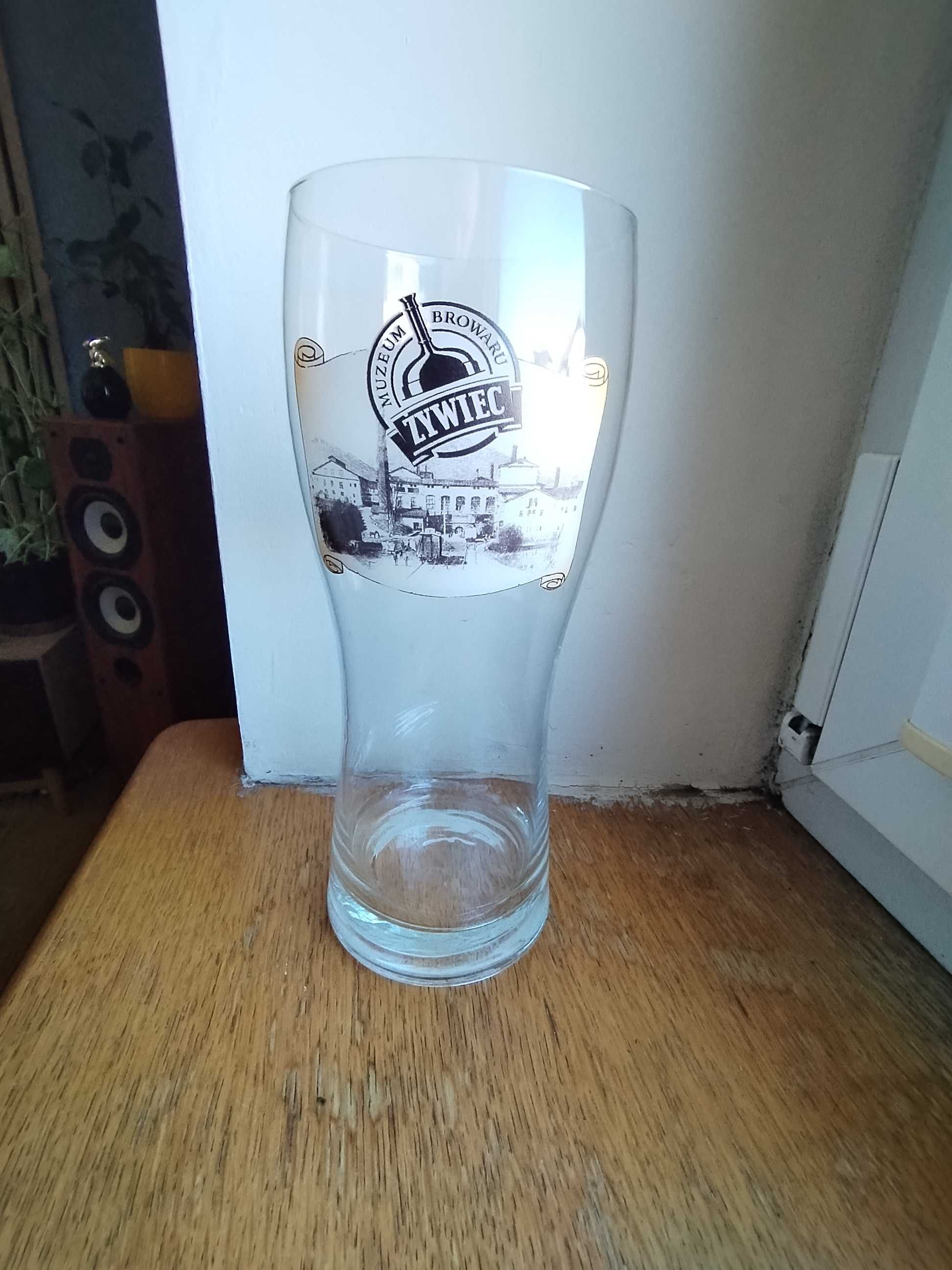Browar Żywiec - szklanka do piwa - Muzeum browaru poj. 0.5 l.