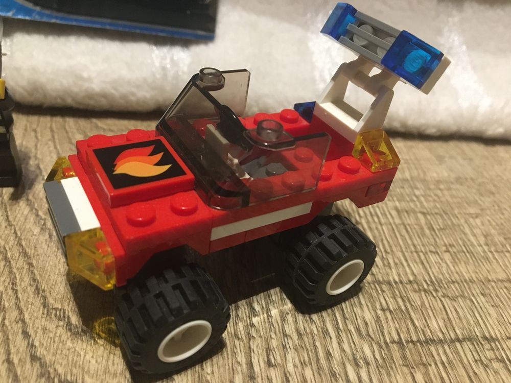 LEGO City klocki zestaw 7241 strażak wóz strażacki j. nowe
