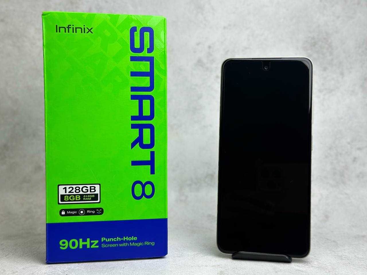 Мобільний телефон Infinix Smart 8 4/128GB Shiny Gold Купити Смартфон