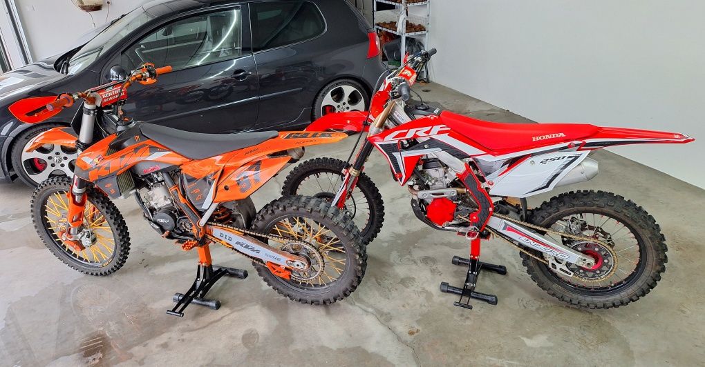 Honda crf r 250.