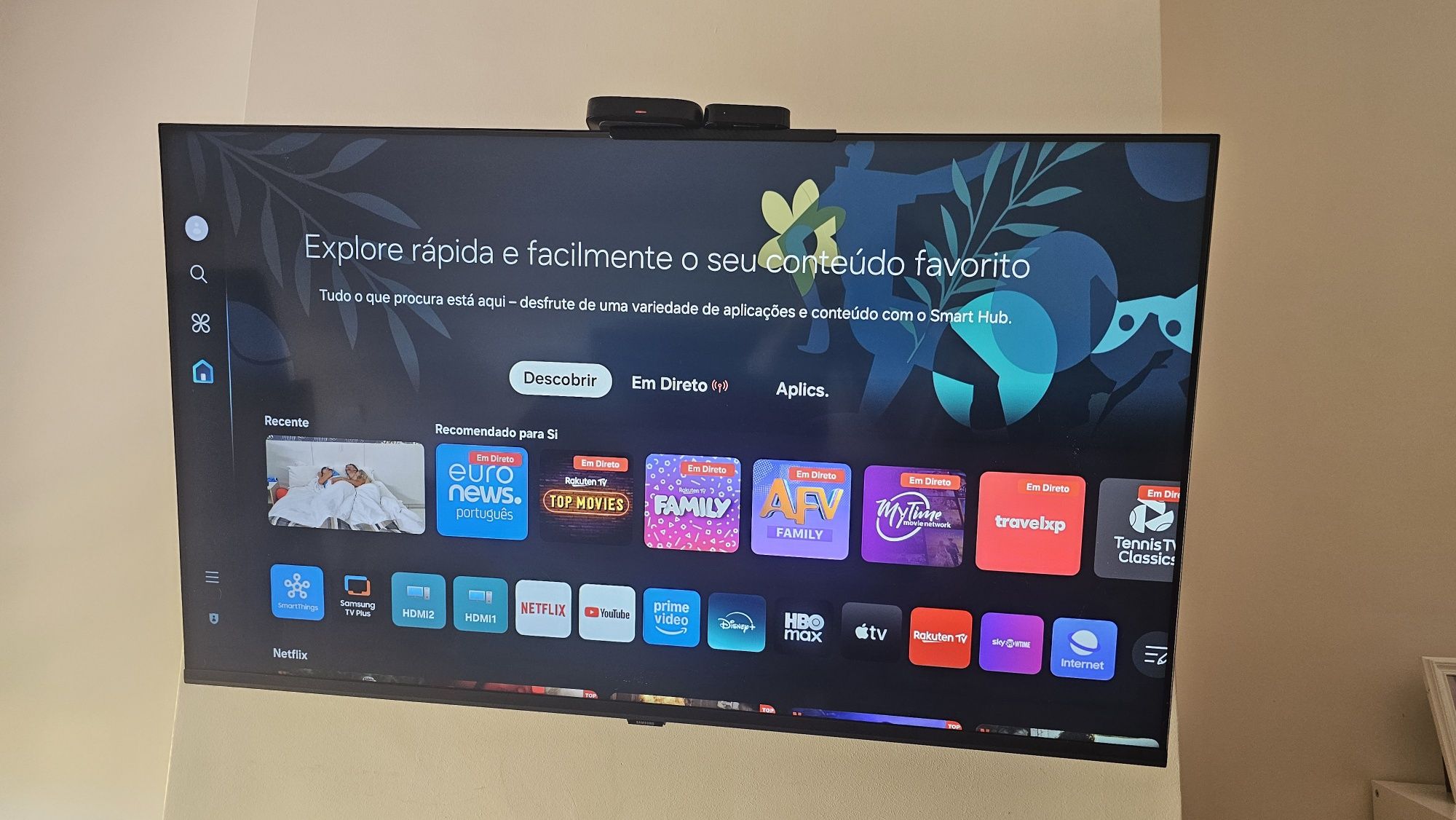 TV Samsung 55 pol. Crystal UHD