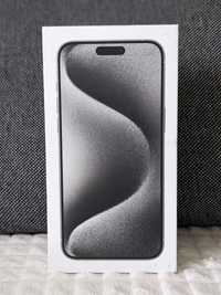 iPhone 15 pro max 256 white biały 12 m gw nowy bez rat !!!
