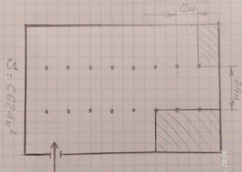 склад-виробництво 2300м2 , капіт., сухе, зайде фура, Н-10м, кран 10т