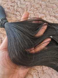 Włosy dziewicze ciemny brąz proste 60cm 72g