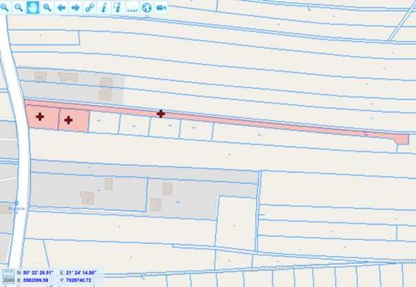 Sprzedam działkę w Brzyściu