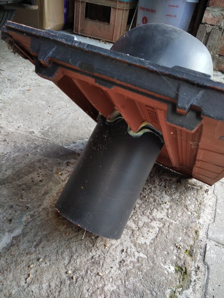 Koramic orea 9 antracyt dachówka wentylacyjna kominek ceramiczna