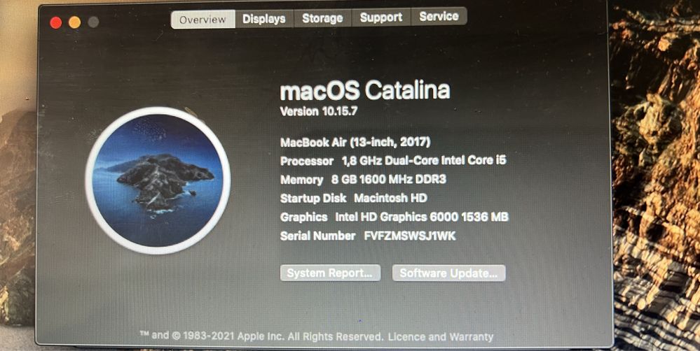 MacBook Air 13-ich 2017