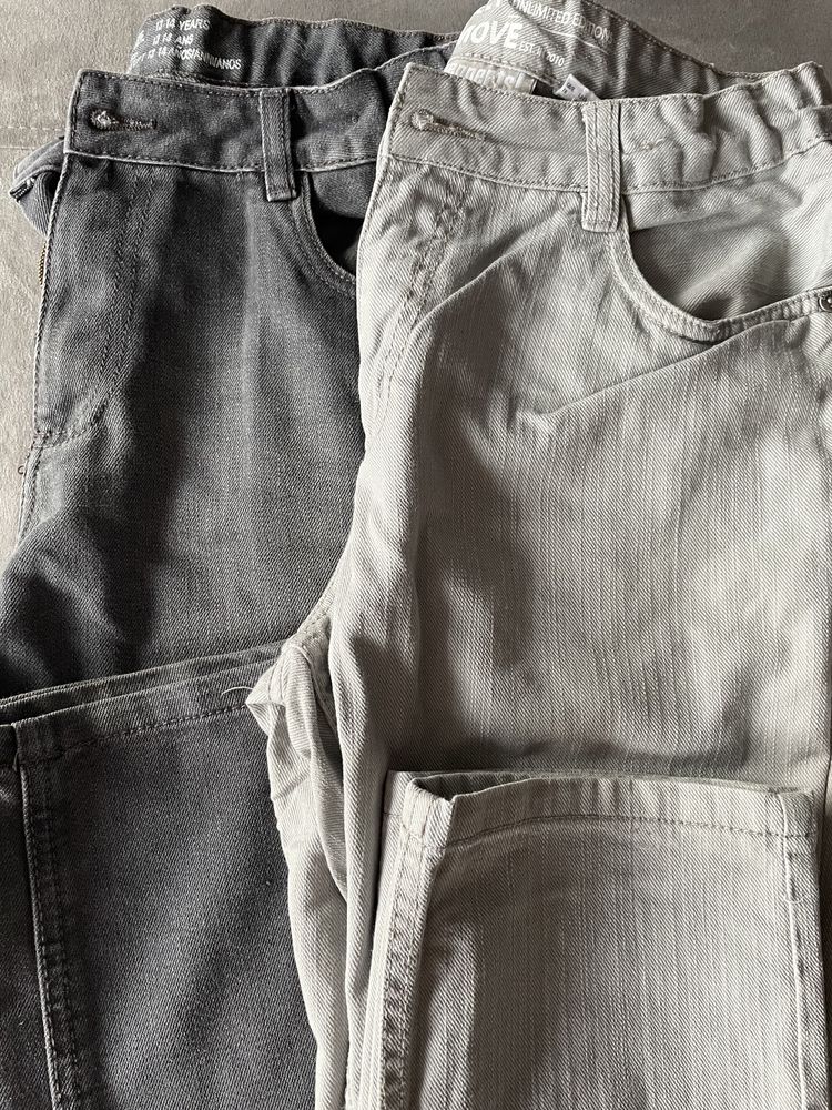 Spodnie jeansowe chłopięce Pepperts 158/164, cena za 2 pary
