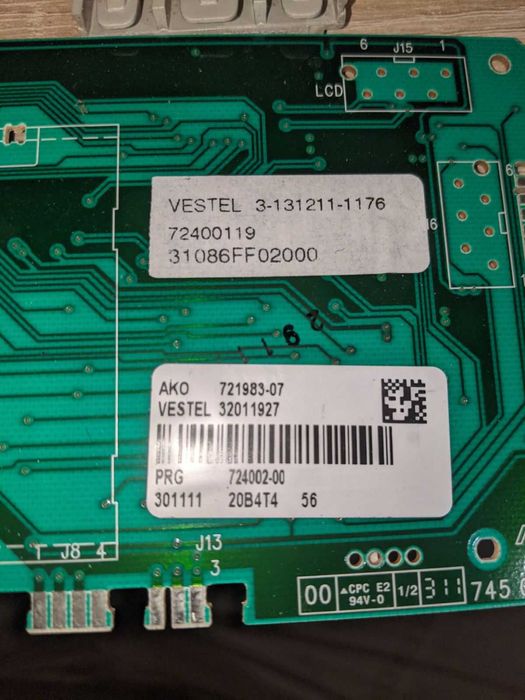плата пральної машини Hansa vestel 32011927