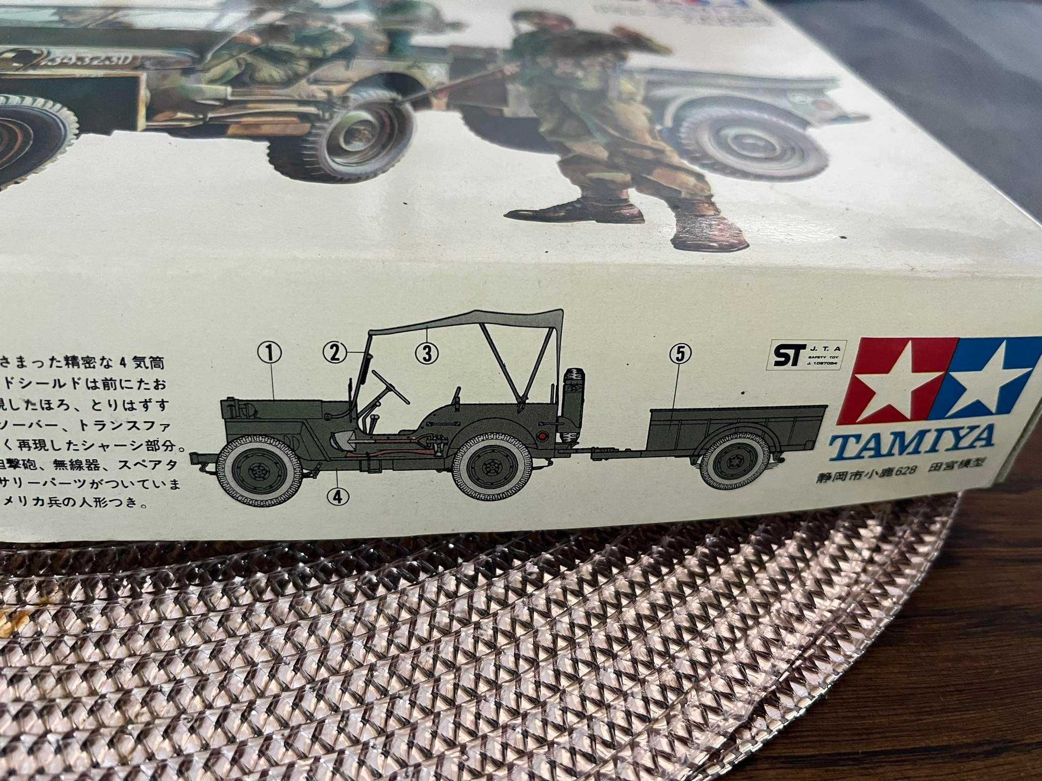 Model wojskowy Tamiya U.S. JEEPI 4Ton4