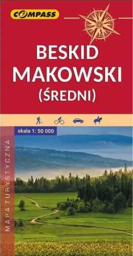 Mapa tur. - Beskid Makowski (Średni) 1:50 000 - praca zbiorowa