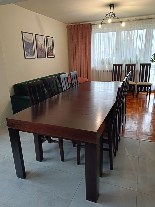 Stół drewniany, rozkładany do 4m (cena do negocjacji)