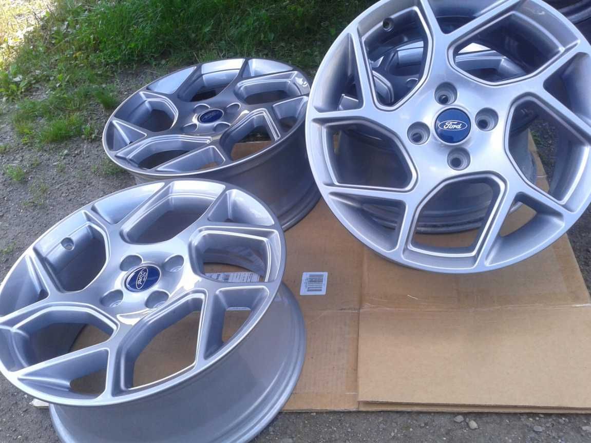 nowe felgi r17 szare ford fiesta bmax b-max ecosport puma mk8 courier