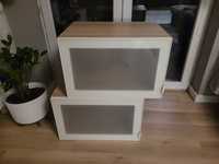 2x Ikea Besta + Glassvik 60x40