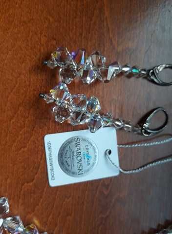 Komplet ślubny / wieczorowy Swarovski