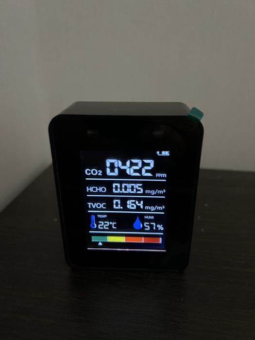 Багатофункціональний датчик(5 параметрів) якості та параметрів повітря