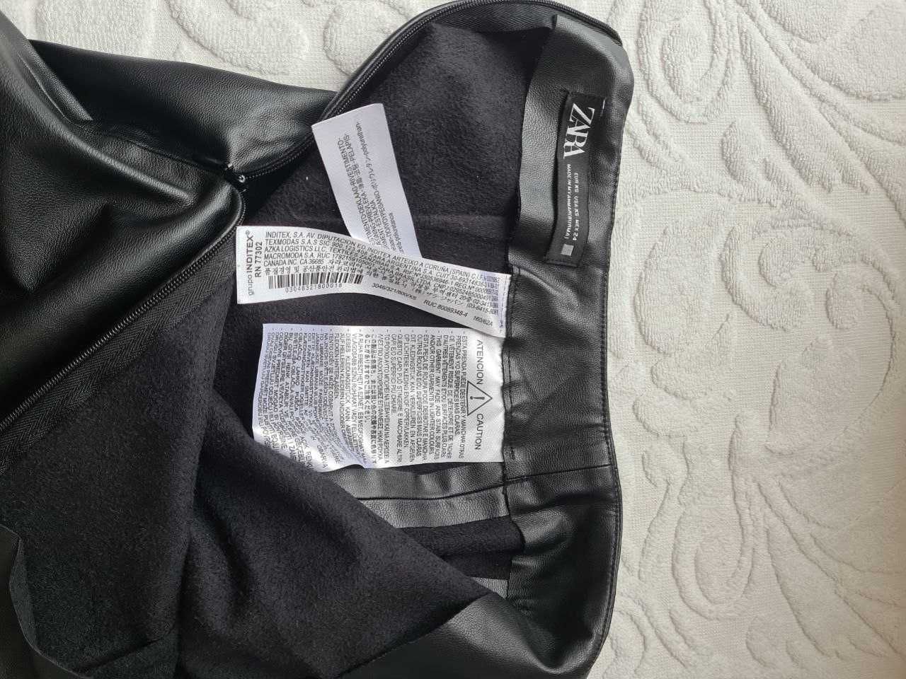 Продам кожаную юбку Зара