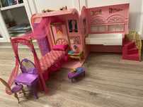 Barbie domek składany plecak Akademia Księżniczek