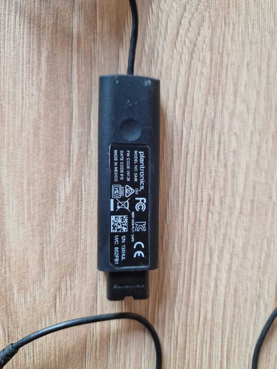 Słuchawki Plantronics HW251 N/A z kablem przyłączeniowym USB