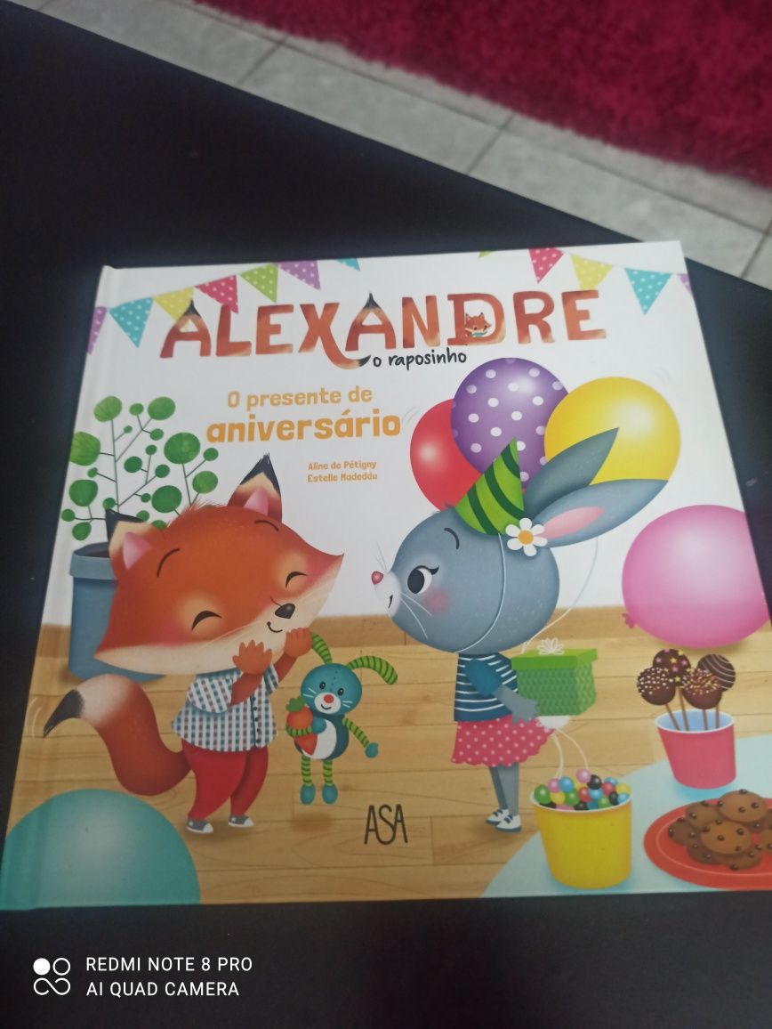 alexandre o raposinho o presente de aniversario