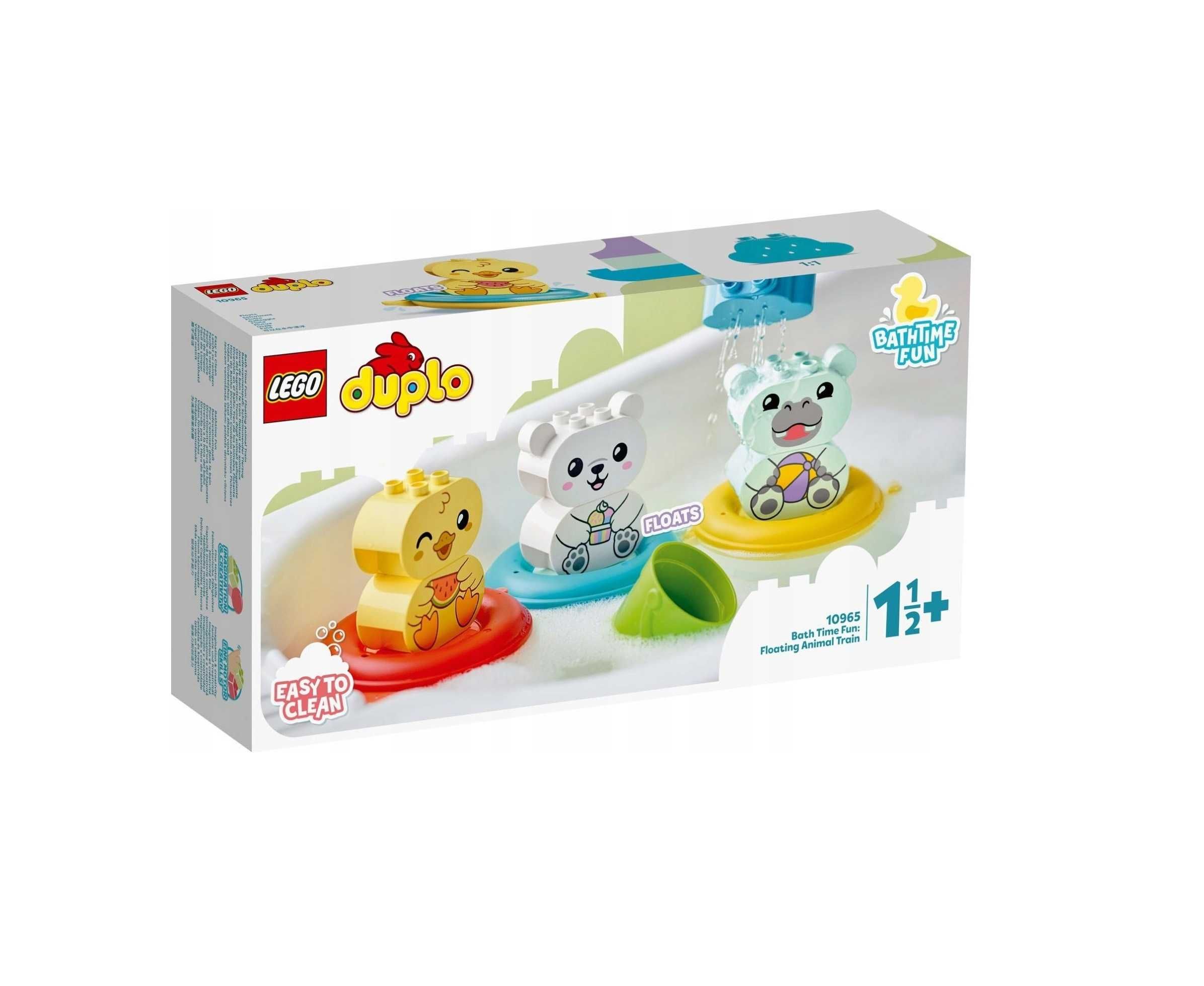 LEGO DUPLO 10965 Zabawa W Kąpieli Pływający Pociąg Klocki Zestaw*NOWE*