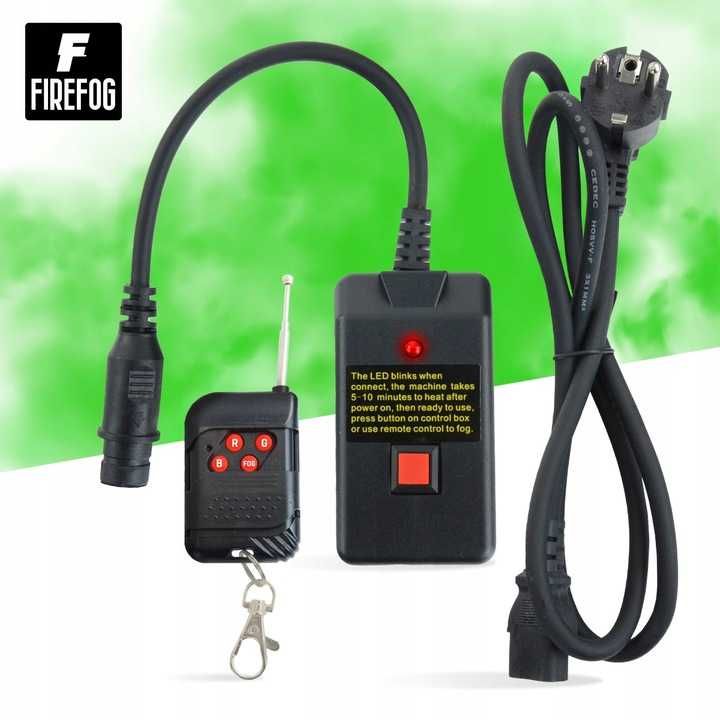 Wytwornica dymu z LED RGB 1500W Eagle 1500LED Firefog +11L GRATIS