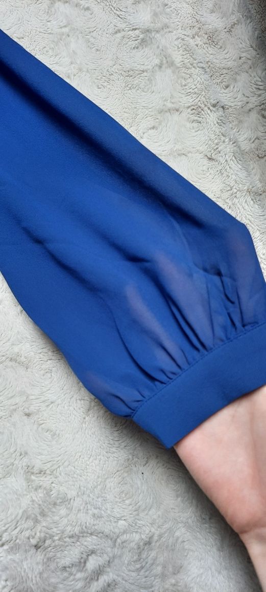Kobaltowa elegancka bluzka Vila rozmiar 46