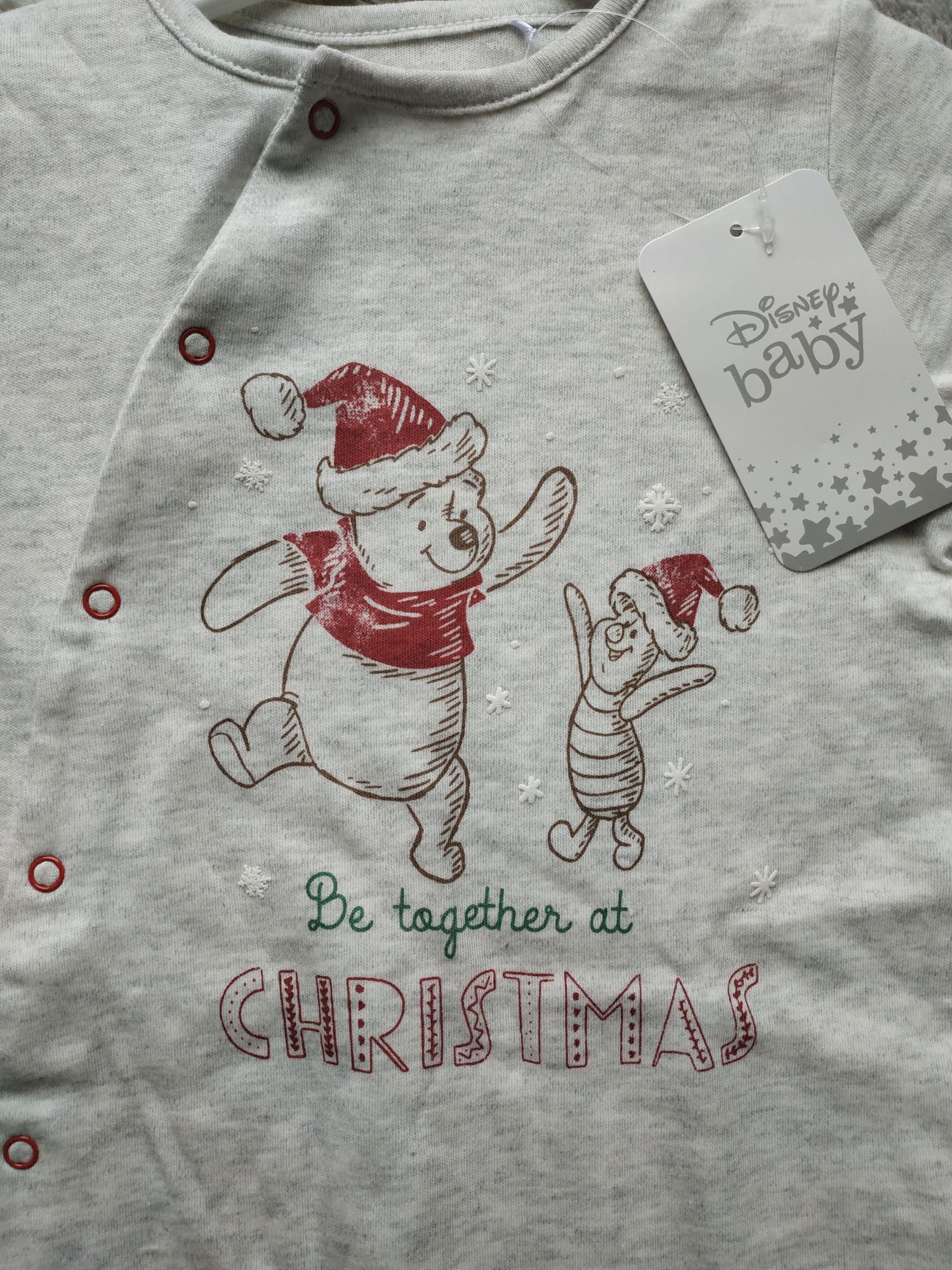 Nowy pajac niemowlęcy/piżama/unisex/święta/prezent/Kubuś/Smyk/r.80