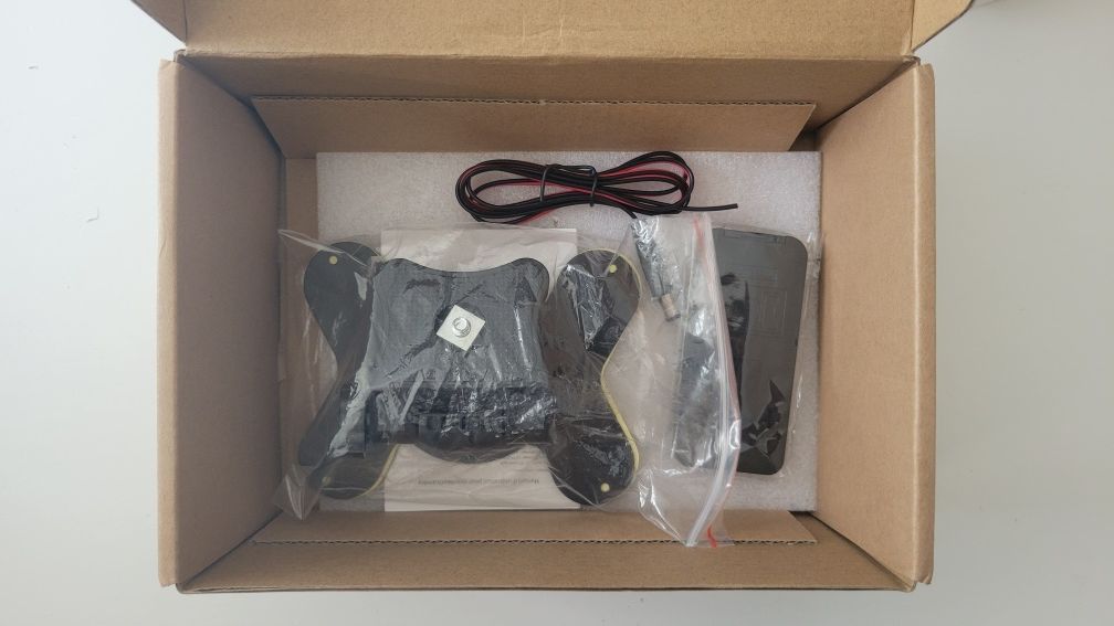 Monitor LED 7" de Estacionamento com acessórios