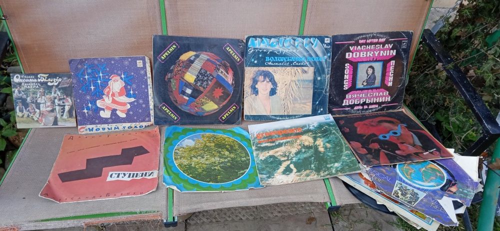 Пластинки вінілові