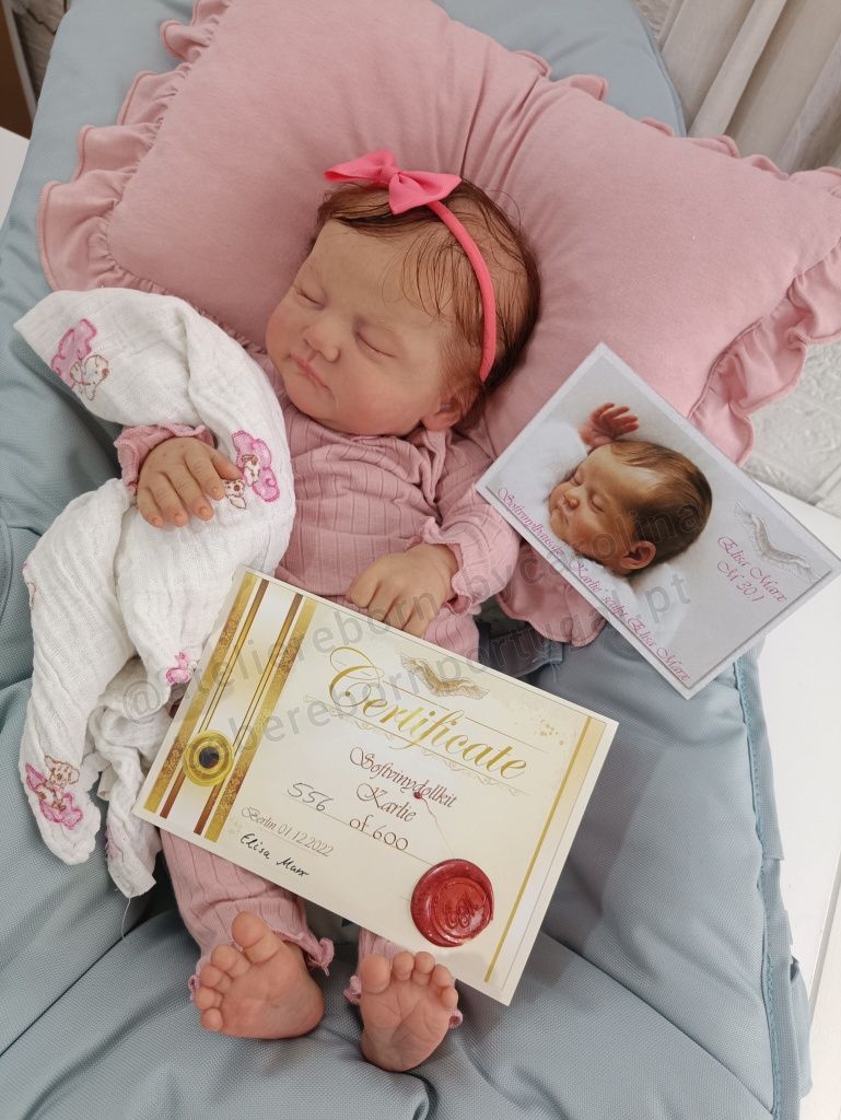 bebé Reborn Original, boneca realista com certificado, edição limitada
